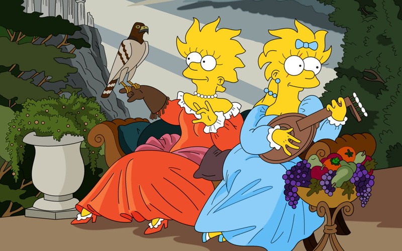 720P, Maggie Simpson, The Simpsons, Lisa Simpson