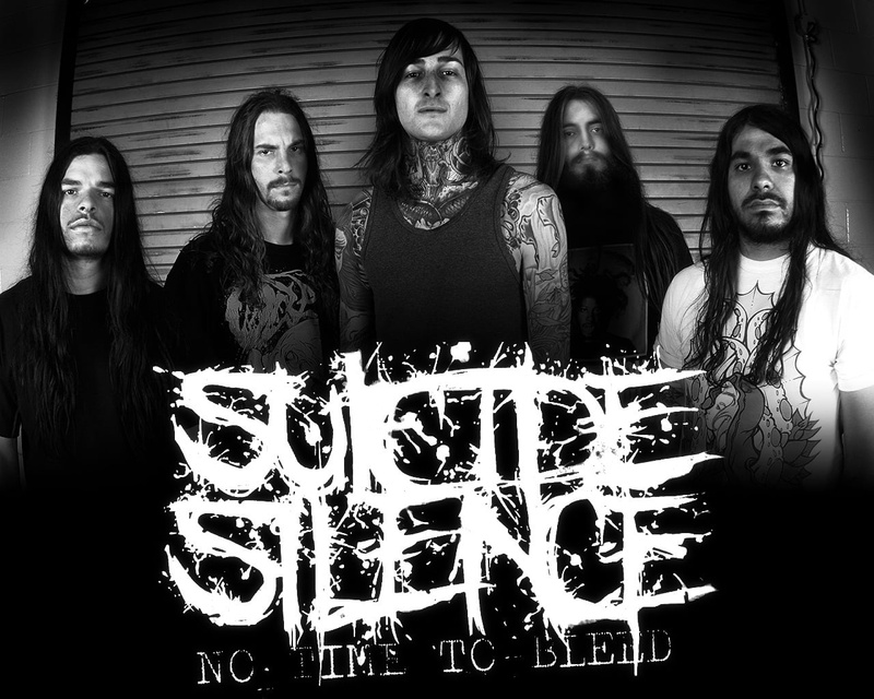 waist up, silence, looking At Camera, caucasian Ethnicity, portrait, females, group Of People, adult, fun, suicide silence, name, black And White, 720P