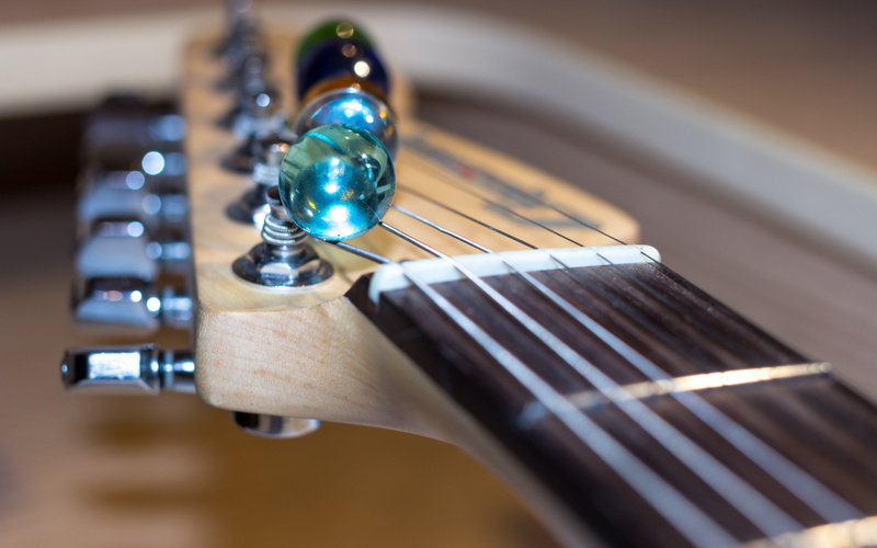 Music, strings, 4K, fretboard backgrounds, electric, Download 3840x2400 Electric