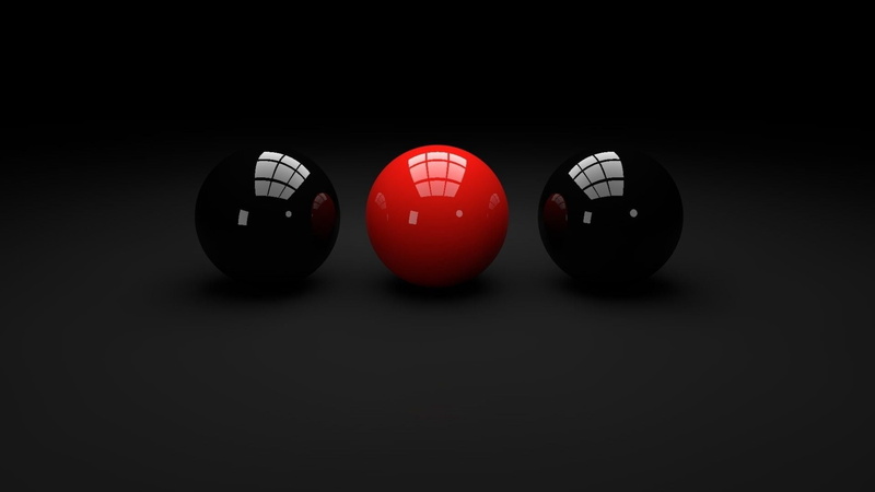 ball, three-dimensional Shape, shiny, still life, red, 1080P, black background, sport, no people, one, close-up, leisure Games, sphere, sports equipment