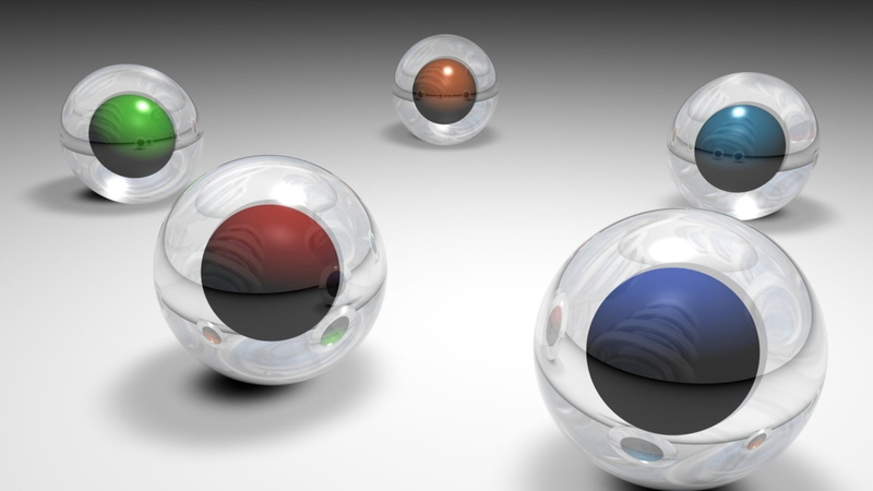 isolated, colorful, no people, studio shot, sign, ball, single Object, computer Graphic, 1080P, three-dimensional Shape, abstract, glass - Material, three Dimensional