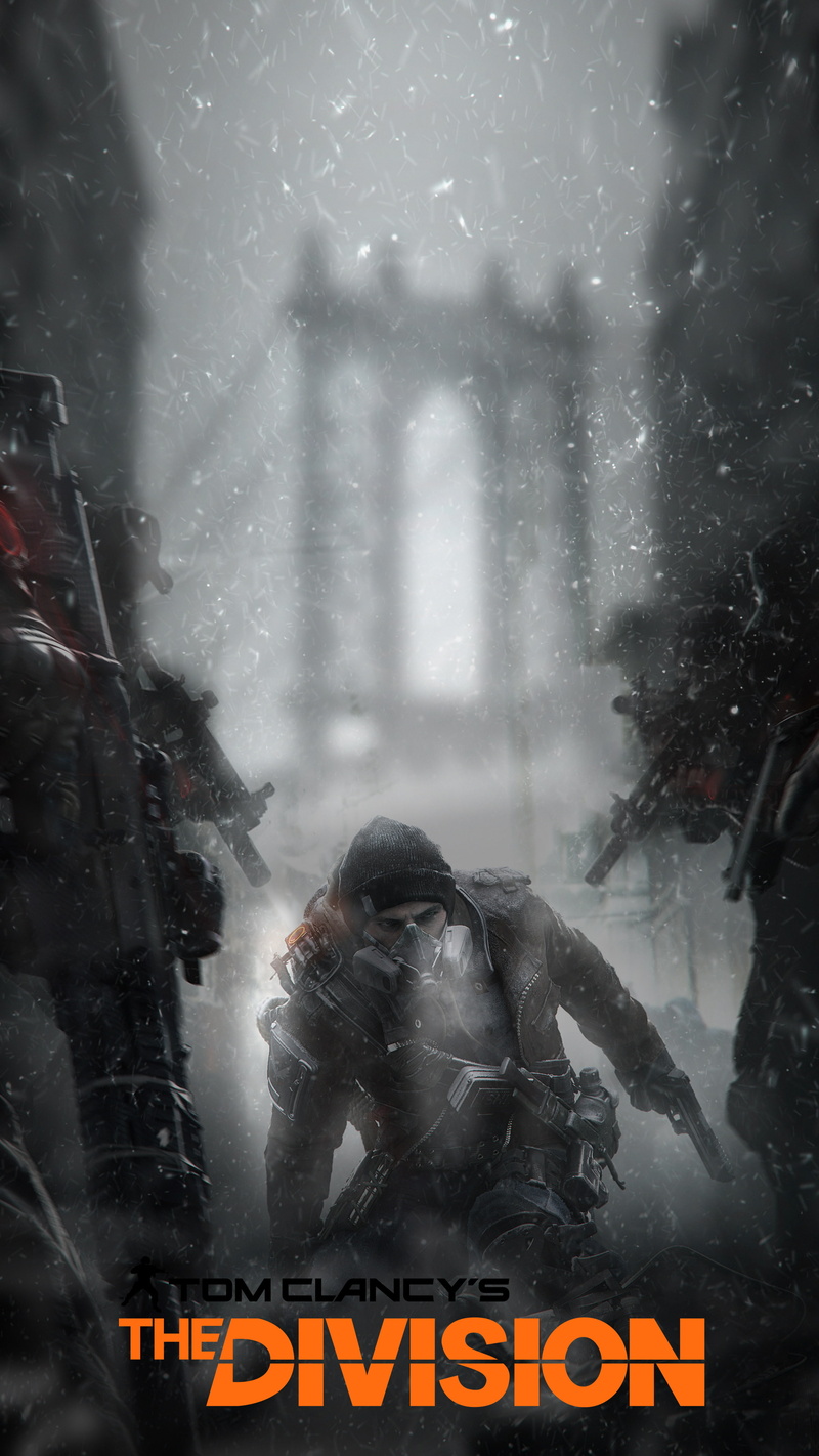 communication, extreme weather, men, snowing, sign, Tom Clancys The Division, storm, western script, rain, adult, blizzard, nature, wet, hood - clothing