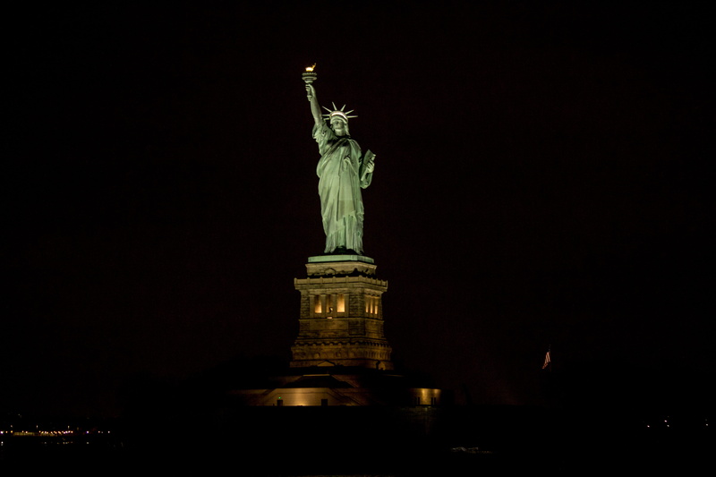 tourist, nyc, no people, new jersey, statue, long exposure, neo-classical, female likeness, low angle view, statue of liberty, architecture, attraction