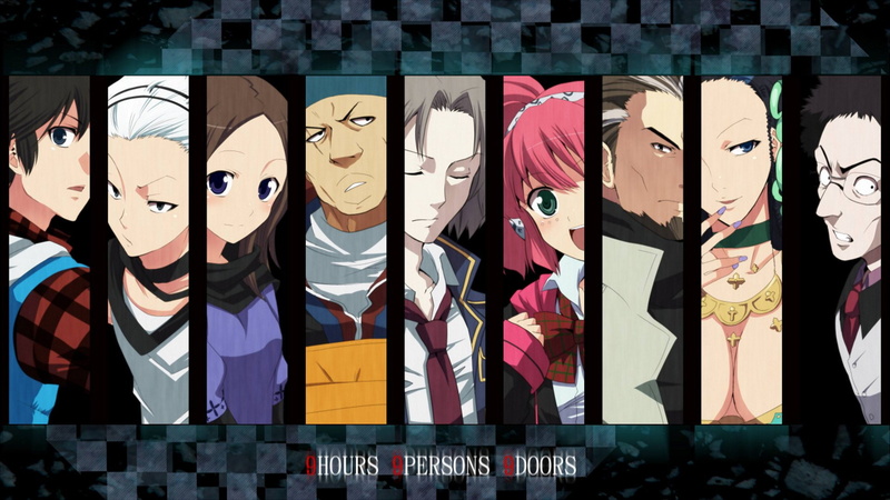 999: Nine Hours, Seven (999), Akane Kurashiki, Teruaki Kubota, Video Game, Nine Persons, Junpei Tenmyouji, 1080P, Hazuki Kashiwabara, Clover Field, Light Field