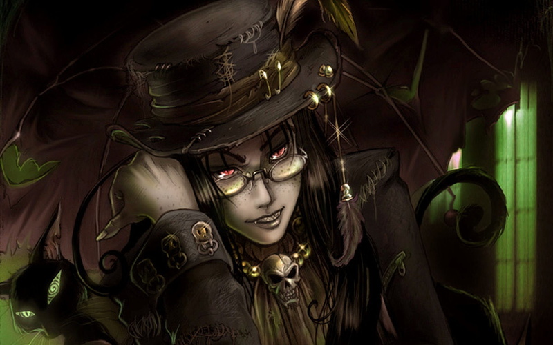 halloween, rip, van, 720P, x, hellsing, hd, anime, glasses, winkle, art