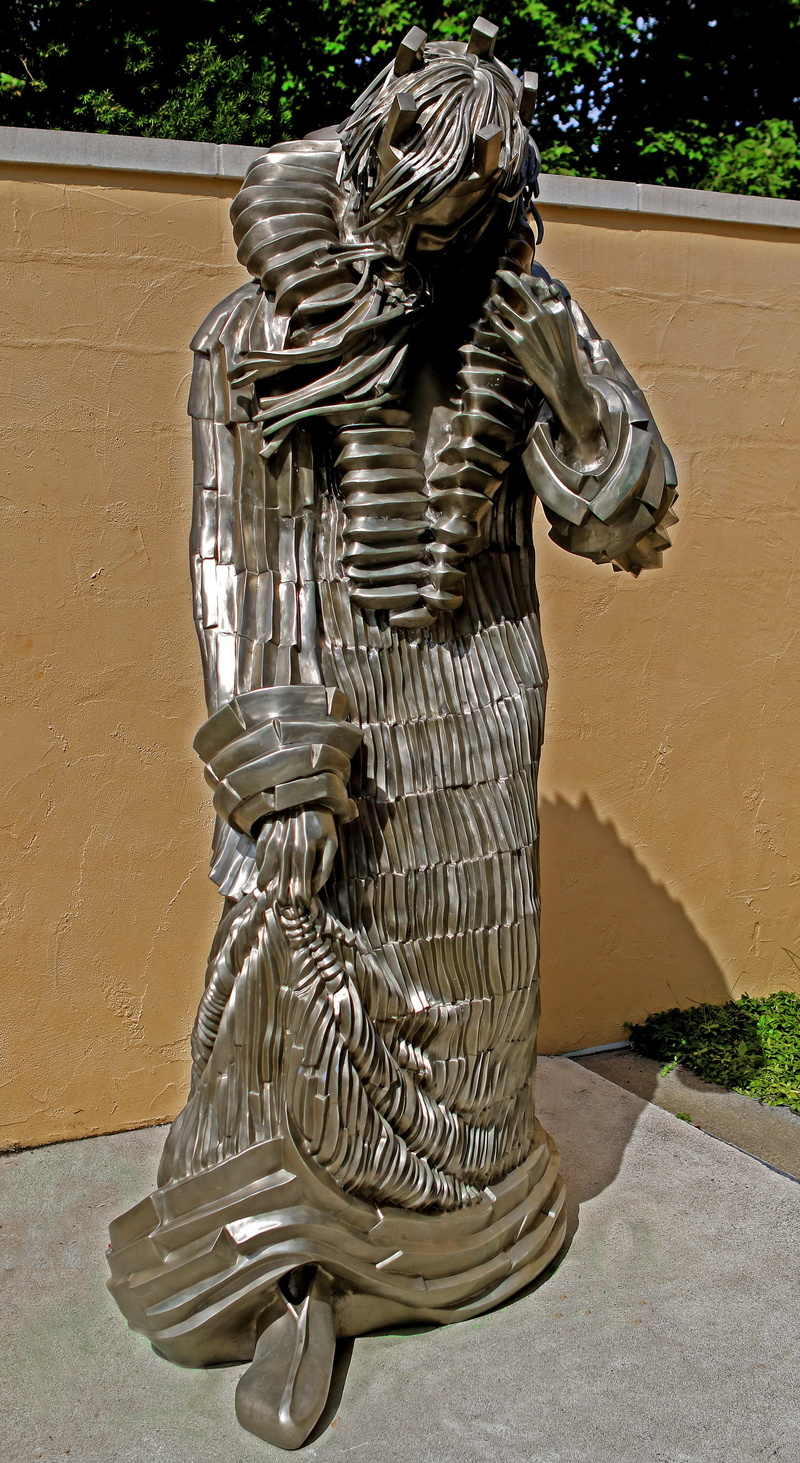 close-up, 4K, sculpture, built structure, grounds for sculpture, no people, wall - building feature, art and craft, garden, human representation, statue