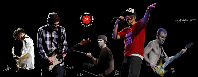 concert, peppers, guitar, hot, funk, red, 2K, alternative, rock, chili