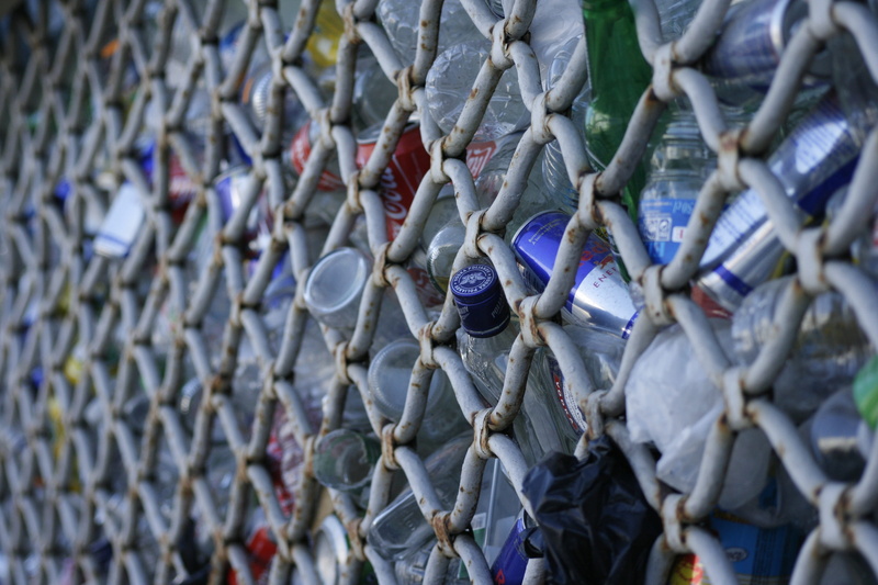 metal waste, high angle view, recycling, security, outdoors, rope, safety, large group of objects, collection, rust, transportation, fence, connection