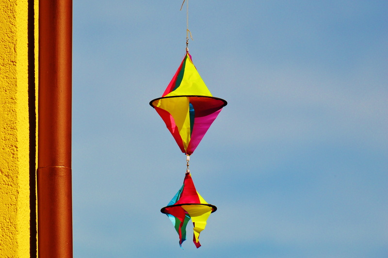 day, movement, craft, rainbow colors, no people, air, decorative, bright, outdoors, rotation, garden, red, art and craft, farbenspiel, Wind, airy, balloon