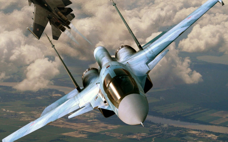 su, sukhoi, strike, 1080P, military, fighter