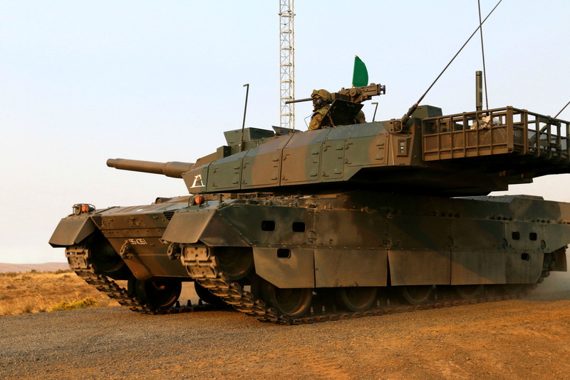Military, Mitsubishi Heavy Industries, Japanese Ground Self Defense Force, Tank, 4K, Type 10 Hitomaru