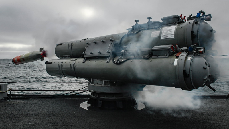 torpedo, gun, Mark 46, 2K