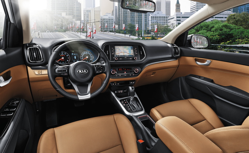 brown, Kia, dashboard, interior, car interior, seat, control, windshield, day, car, KX3, vehicle interior, vehicle seat, transportation, land vehicle, salon