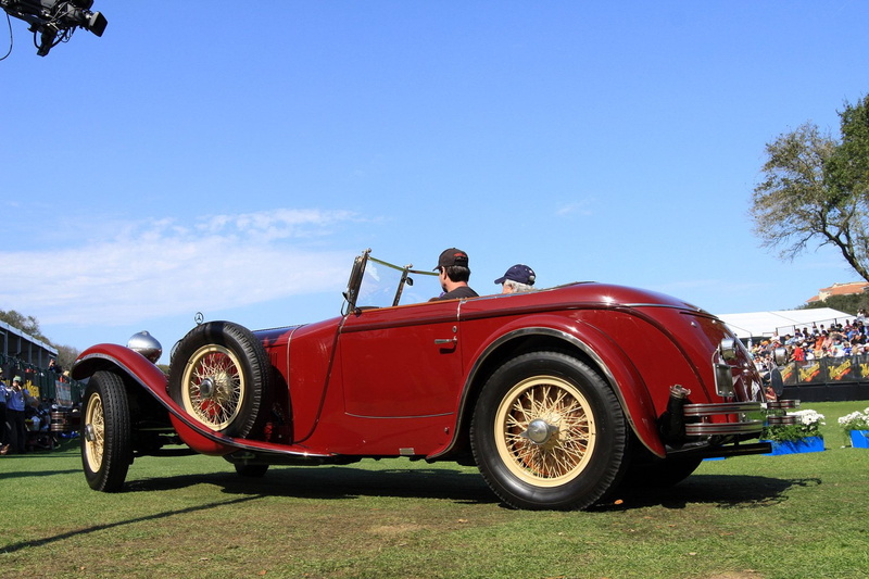 720P, 1536x1024, 680 s, car, torpedo, vehicle, retro, 1927, roadster, germany, classic, mercedes benz