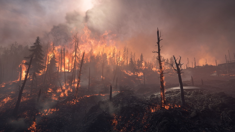 verdun, battlefield, 4K, heights