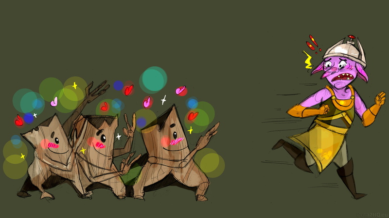 treants, dota, timbersaw, 1080P
