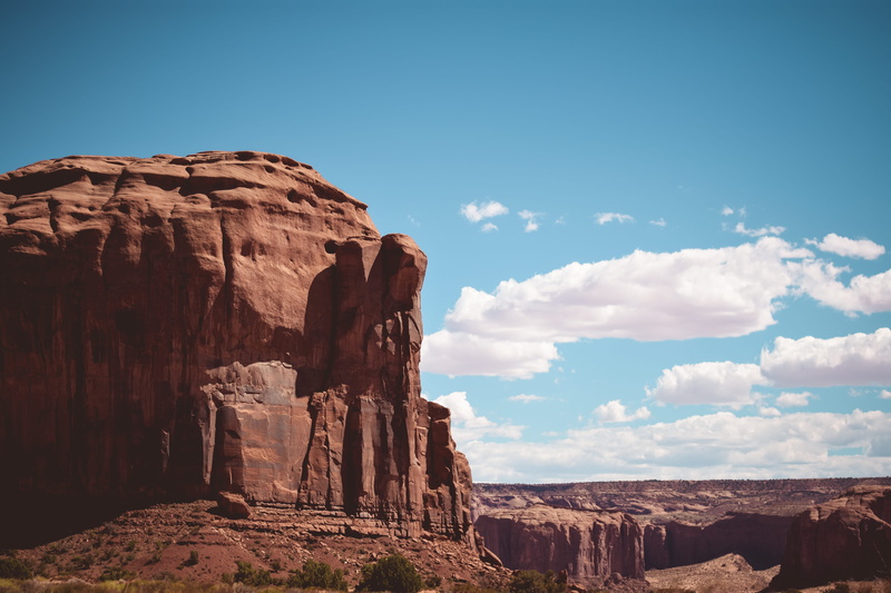 geology, travel destinations, united states, arid climate, beauty in nature, valley, monument, formation, rock formation, day, oljato-monument valley, clouds