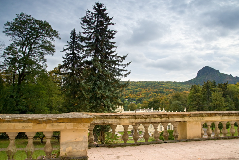 travel destinations, czech republic, nature, city ​​park, autumn, tranquil scene, scenics - nature, architecture, tranquility, rock, sky, day, tree, pine tree