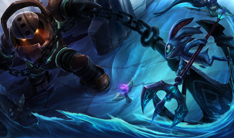 League Of Legends, 2K, the game, Nautilus, art