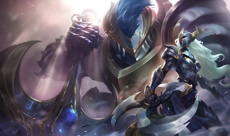 Armor, Video Game, 720P, Light, Long Hair, Anchor, Helmet, League Of Legends, Nautilus (League of Legends), Knight, Ashe (League Of Legends)