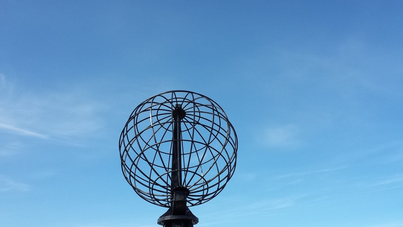 technology, shape, built structure, sphere, astronomy, north cape, cloud - sky, northern europe, blue, no people, 4K, nature, low angle view, communication