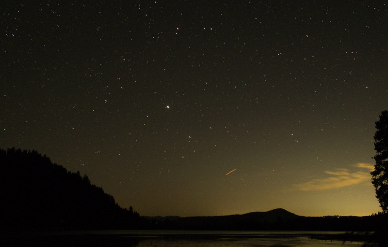 idyllic, space, star, scenics - nature, tranquil scene, tranquility, explore, 1080P, pnw, night, beauty in nature, star field, outdoors, landscape, galaxy