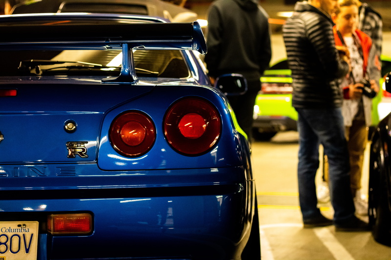 r34, pnw, security, men, safety, blue, godzilla, day, car, seattle, exotic, garage, carmeet, stationary, skyline, nissan, land vehicle, united states, accidents and disasters