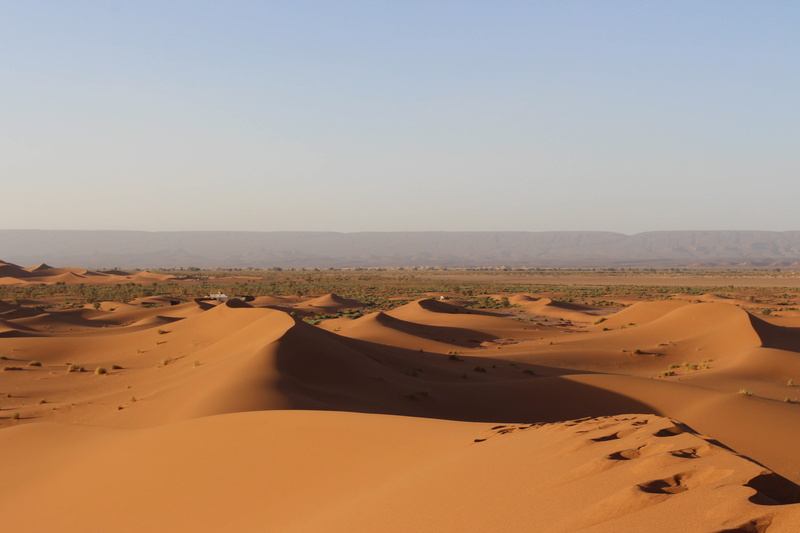 erg chegaga, horizon over land, remote, morocco, day, land, tranquil scene, clear sky, no people, desert, copy space, 4K, landscape, sky, sand dune, arid climate