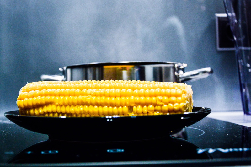 domestic kitchen, steam, freshness, pot, close-up, barbecue, vegetables, household equipment, plate, black, kitchen utensil, yellow, chef, food and drink