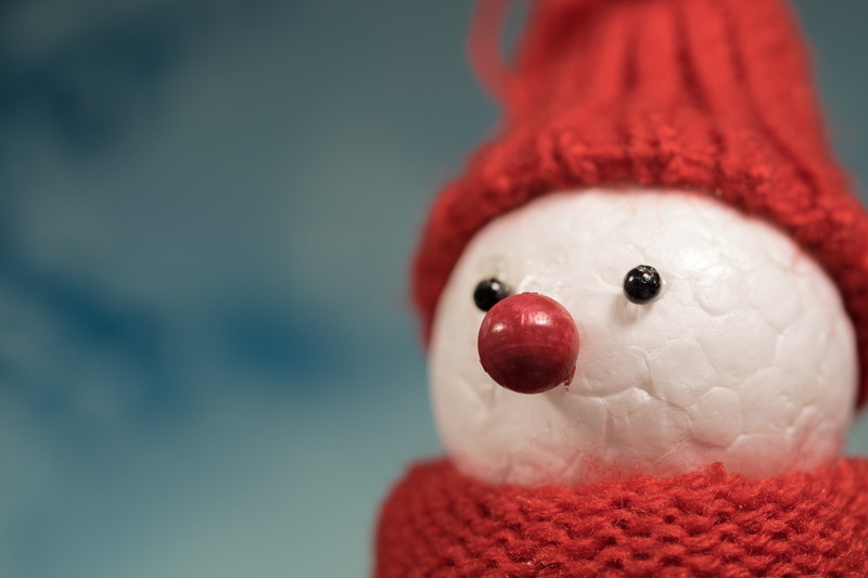 clothing, doll, white, nose, cap, knit hat, funny, winter, handicraft, deco, snow, christmas, postcard, winter icon, eyes, tinker, christmas decoration