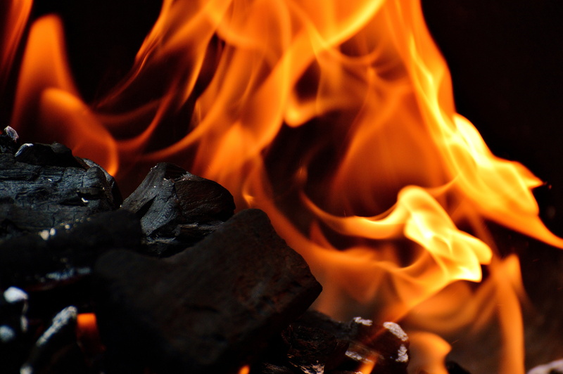 embers, black color, barbecue, bonfire, inferno, campfire, glowing, carbon, glow, no people, log, camping, heat, close, close-up, fire - natural phenomenon