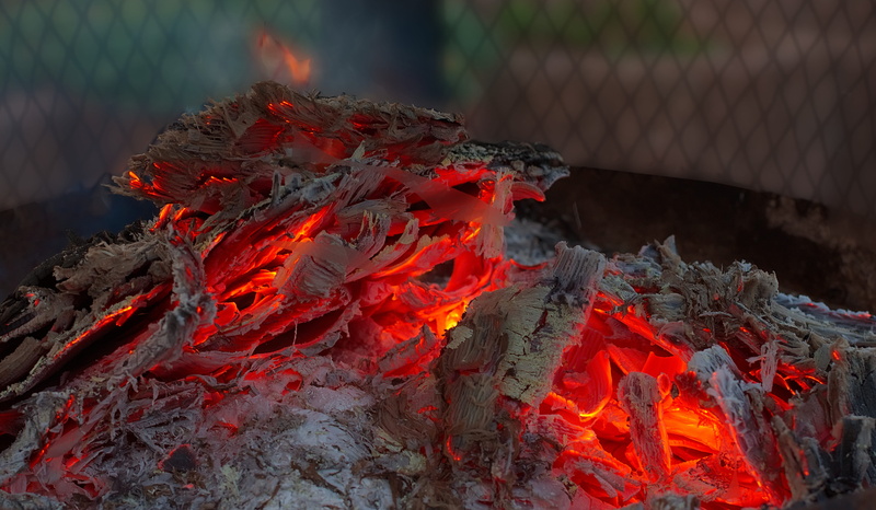 motion, 5K, blaze, bonfire, outdoors, fire basket, fire, glowing, orange color, smoke - physical structure, volcano, wood - material, fire - natural phenomenon