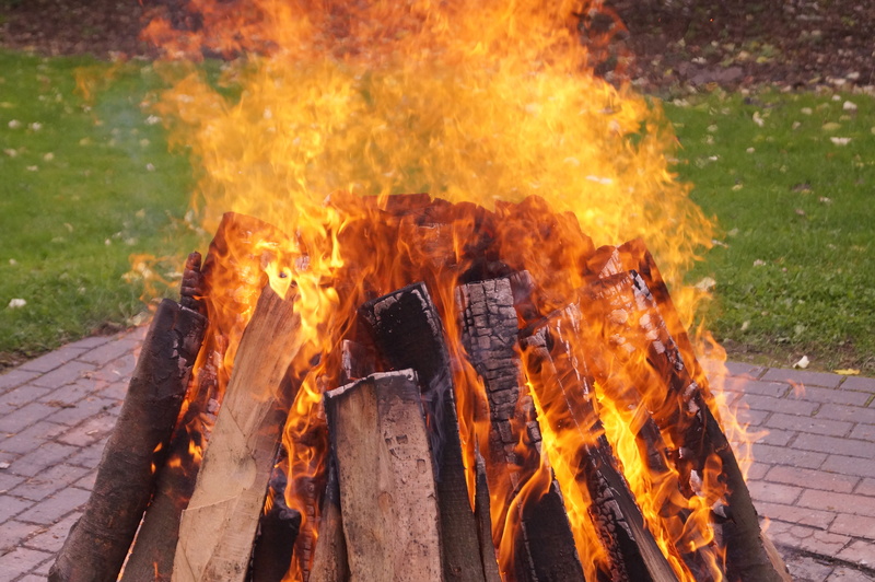 log, day, outdoors, no people, sign, glowing, firewood, fire - natural phenomenon, burning, flame, heat, fire, oven, yellow, wood - material, 4K, hot