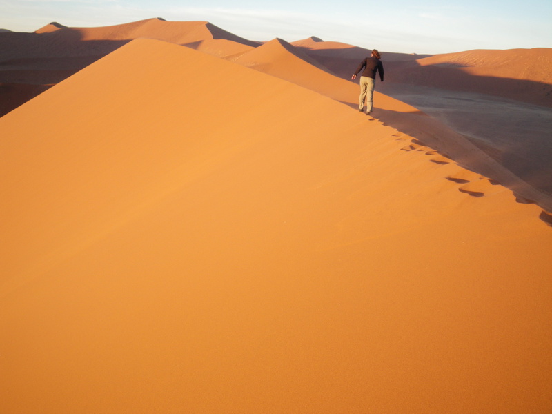 4K, walking, sky, rural scene, full length, day, outdoors, non-urban scene, Sand Dunes, tranquil scene, sand dune, landscape, lifestyles, nature, desert