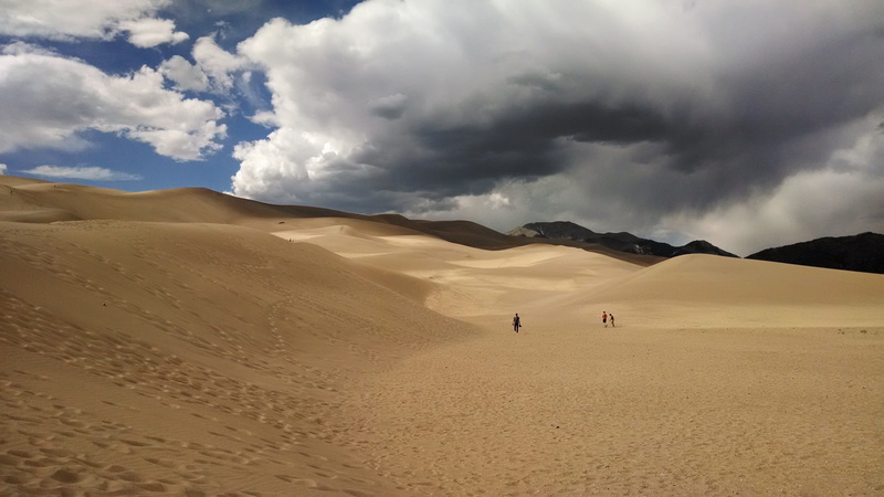 non-urban scene, climate, vacations, mountains, semi-arid, great sand dunes, National Park, holiday, travel, Great Sand Dunes, desert, national park, nature