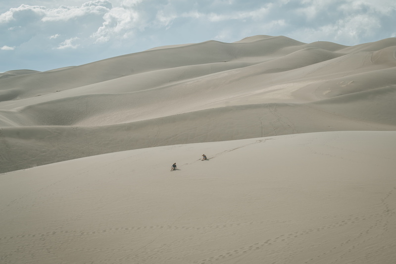 non-urban scene, united states, leisure activity, trek, 4K, day, mountain, climate, outdoors, environment, tranquil scene, beauty in nature, sand, sky