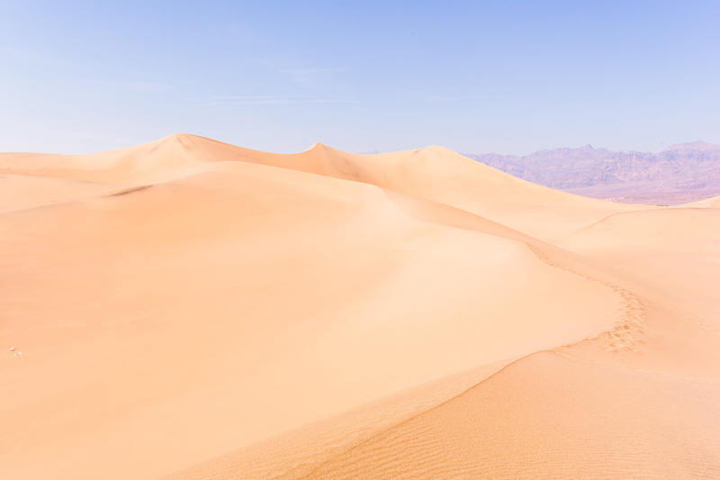 clear, sand, desert, remote, blue, atmospheric, san, land, climate, national, dune, sky, landscape, scenics - nature, tranquility, beauty in nature, rock