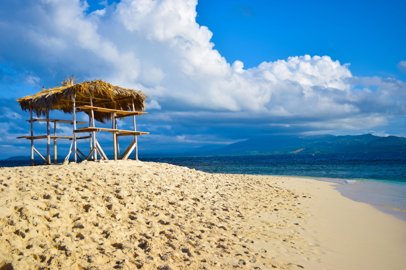 beauty in nature, tropical, 5K, no people, caribbean, land, blue, island, tranquility, nature, holiday, horizon, sky, turquoise, clouds, costa, sand, wave