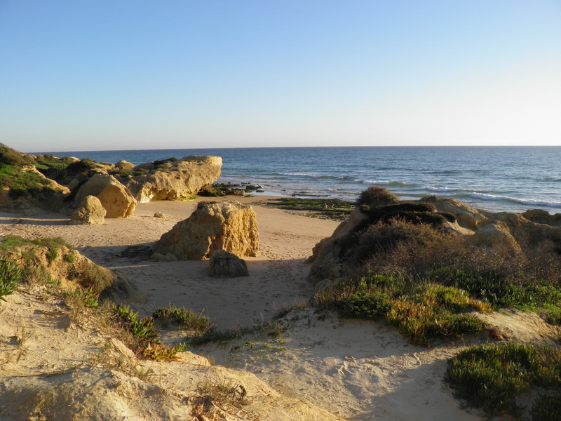 sky, atlantic, landscape, nature, horizon over water, 2K, portugal, clear sky, sea, deserted, rocks, cliff, vacation, portuguese, rock, beauty in nature