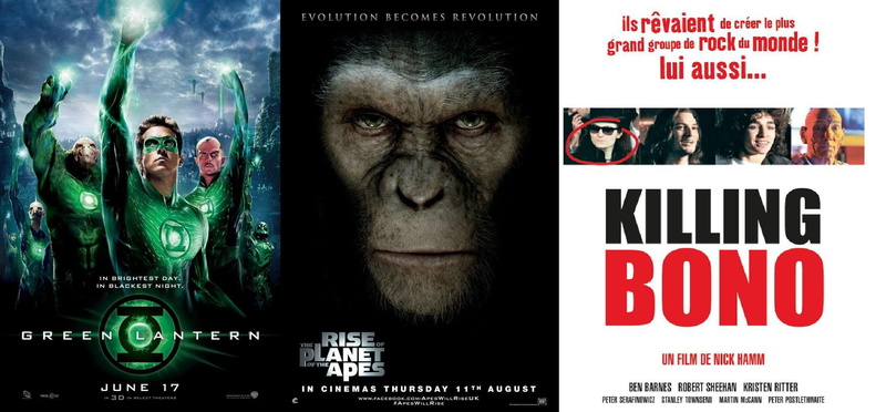 u 2, killing, humor, arrow, hard, planet, poster, 1080P, bono, film, apes, green, funny, rock, comedy, music