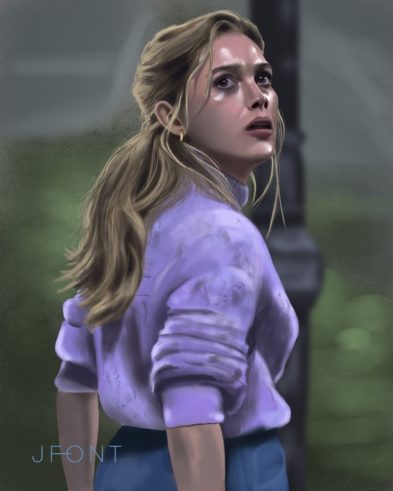 fan art, The Haunting of Bly Manor, Netflix TV Series, James Fontanilla, TV Series, 1080P, artwork, digital painting, portrait display, Netflix, digital art