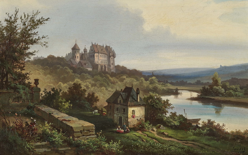 German painter, 4K, From Northern France, Henry Jaeckel