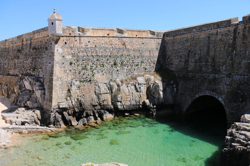 no people, old, day, canal, architecture, water, arch, tourism, memorial, wall, fortress, travel destinations, monument, nature, travel, portugal, prison