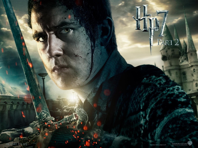 harry, lewis, potter, 720P, swords, david, deathly, neville, matthew, longbottom, hallows