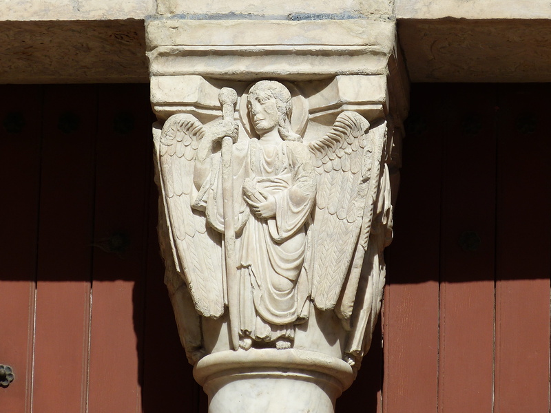 craft, representation, old town, church, romanesque church, carving - craft product, no people, figure, sculpture, Facade, historically, wood - material