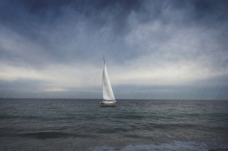 ocean, fear, beauty in nature, unlucky, idyllic, danger, ominous, alone, waterfront, no people, water, hurricane, bad, sailboat, nautical vessel, tragedy
