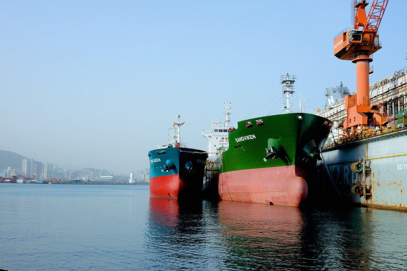 port, harbor, west sea, staying, container ship, 닺, freight transportation, settlement, business, industry, gangwon do, anchored, river, beach, mode of transportation