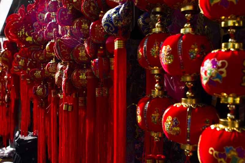 chinese lantern, lantern, tradition, religion, chinatown, indoors, large group of objects, asia, good luck, dense, fortune, festival, background, 4K