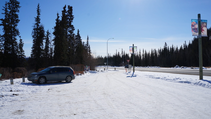 car, non-urban scene, plant, nature, Pullout, Highway, scenics - nature, day, tree, beauty in nature, 4K, Winter, snowcapped mountain, covering, sky, white color