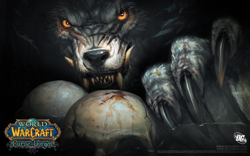 video, art, warcraft, 1080P, games, beast, wolf, world, lichen, wow, hd